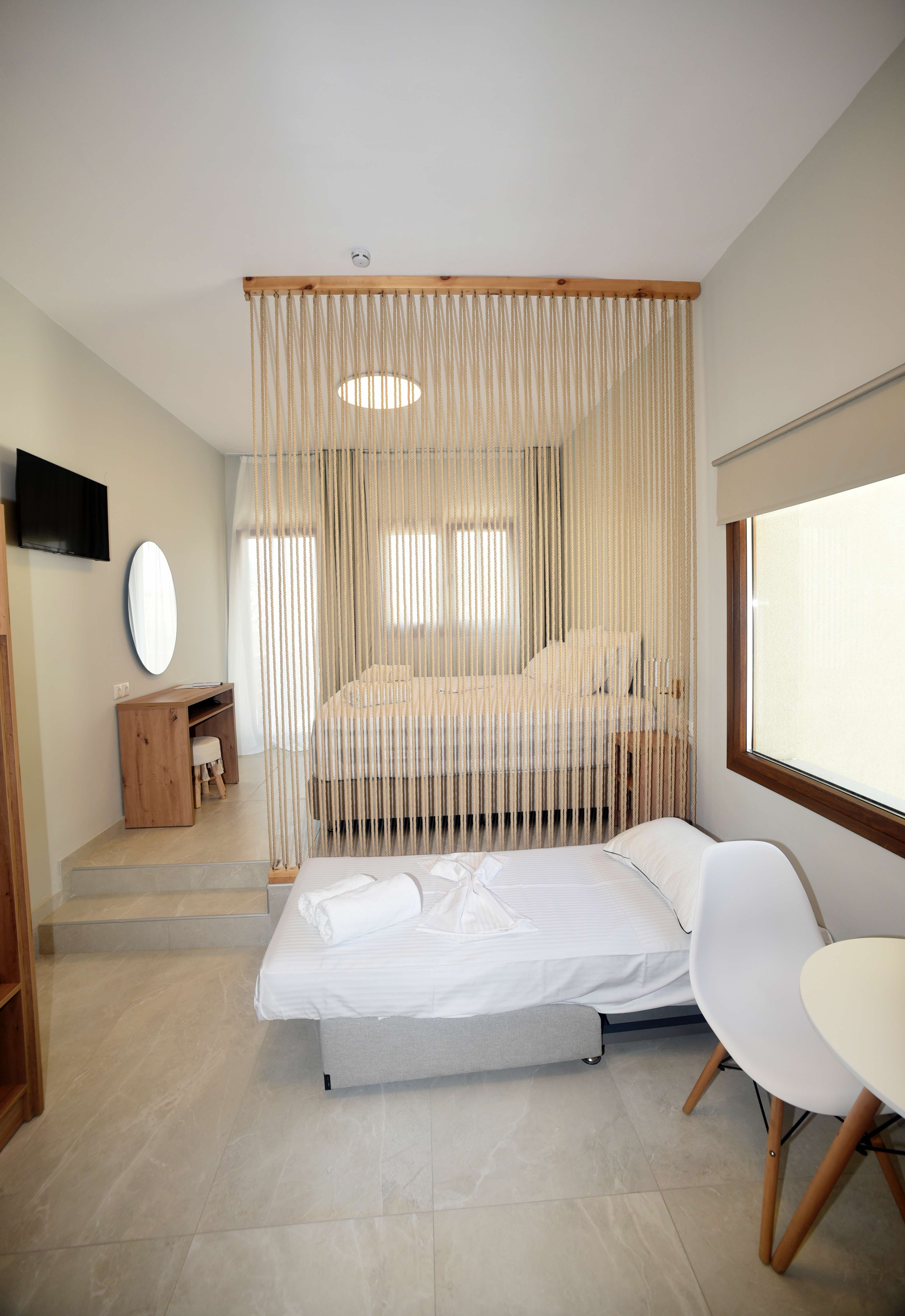 Triple studio interior.