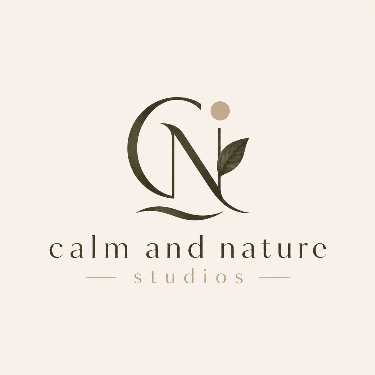 Calm and Nature Logo